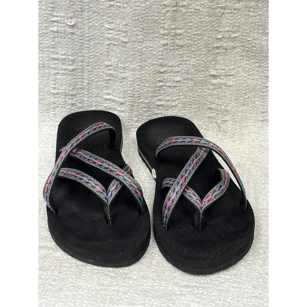 Teva Women's Black Slip On Sandals Size 9 #55961